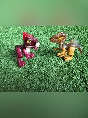 Fisher-Price Imaginext Jurassic World Dinosaur Figure Lot 2 Pieces